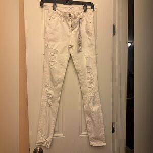 Frame Denim Cream Jeans